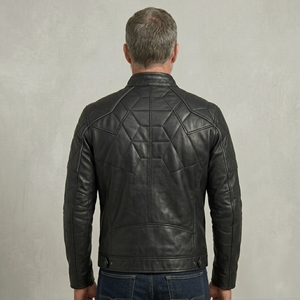 Chaqueta de Cuero Premium para Hombre, con Acabado Cómodo, Construcción Duradera, Logotipo Personalizado, Prenda Exterior de Cuero Genuino con Acabado Suave - Product Image 2