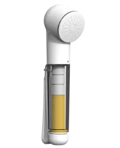 Cebien4手持淋浴装置，设计有净水过滤器，用于安全旅行
