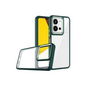 Coque de téléphone en silicone de qualité supérieure SAFA Flora Series pour Vivo Y35, design floral, protection antichoc, coque arrière pour 14 Plus 13 Pro Max - Product Image 1