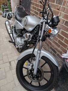 รถมอเตอร์ไซค์รุ่นใหม่ล่าสุดคุณภาพเยี่ยม am-a-ha y-br 125 cus-tom พร้อมการรับประกัน 2 ปี - Product Image 2