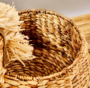 Cesta de jacinto de agua de unicornio tejida a mano para niños, decoración de habitación de guardería, precio al por mayor, 2025 - Product Image 4