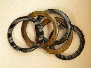 EYEWEAR BANGLES PULSERAS BUFFALO HORN MODERNO BANGLES y pulseras Venta al por mayor Nueva moda Pulsera artesanal - Product Image 5