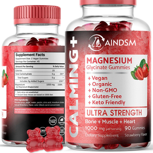 Vente flash : Gummies de magnésium glycinate pour soutenir la fonction musculaire globale, gummies de magnésium, gummies de magnésium glycinate, gummies immunitaires - Product Image 1