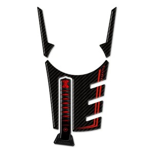 Adesivo 3D Impermeabile per Serbatoio con Logo Rosso per Moto Suzuki Katana 2019-2023 - Product Image 2