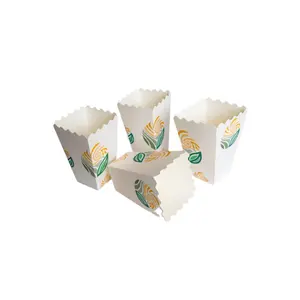 Bestseller Pop Corn Verpackung Pop Corn Papiertüte Custom Printing Popcorn Boxen Großhändler aus Vietnam Hersteller