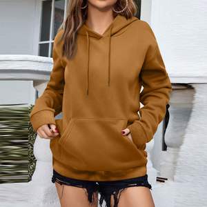 Pulls à capuche de haute qualité pour femmes unisexe best-seller différentes couleurs Logo personnalisé conception vêtements d'hiver sweats à capuche pour femmes - Product Image 3