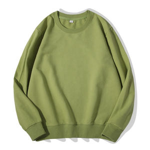 Sweat-shirt Hip Hop Boxy Fit surdimensionné pour hommes, col rond en coton épais et polyester pour l'hiver - Product Image 2