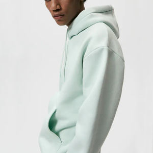 custom <b>men's</b> 100% cotton drop shoulder hoodies high quality <b>pullover</b> hooded sweatshirts heavy weight <b>men</b> blank oversized hoodies - Product Image 1