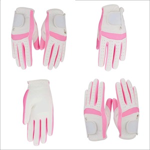 Guantes de golf de piel de oveja para hombre, ropa deportiva de cuero Cabretta de alta calidad, transpirable y con logotipo personalizado, tamaño adulto para uso en gimnasio - Product Image 1