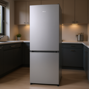 Réfrigérateur et congélateur INKS 8261 S5E Static Silver Classe D 54x55x177cm - Product Image 3