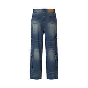 Pantalon en denim ergonomique à séchage rapide, avec doublure respirante, pour un soutien flexible des genoux et un ajustement parfait, idéal pour un style de vie actif. - Product Image 5