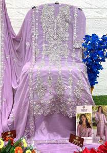 Aniversario Especial Estilo Cultural Indio Kurti Bottom Set Hermoso Diseño Patrón SCOOP Cuello Rayón Salwar Económico - Product Image 5