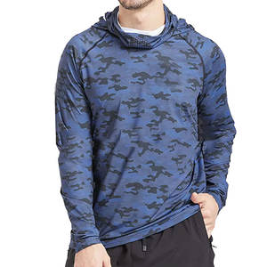 Chemises de pêche respirantes à manches longues masque de conception personnalisée sweat à capuche de pêche vêtements de pêche à capuche Performance - Product Image 5