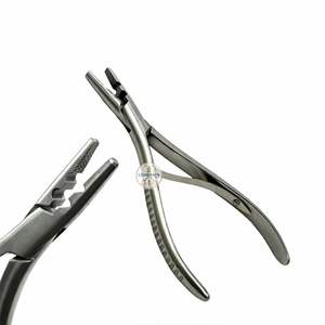 คีมต่อผม LUMINEX IMPEX แบบ 2 รู ด้ามสปริงคู่ ทรงลูกแพร์ ผลิตจากเหล็กกล้าไร้สนิมเยอรมันคุณภาพสูง น้ำหนักเบา เหมาะสำหรับงานเครื่องประดับ - Product Image 4