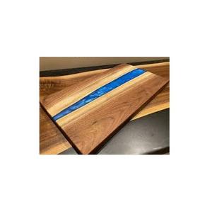 Bandeja de servicio de alta calidad para vajilla de Hotel y hogar, bandeja de servicio de madera y resina de diseño elegante para el hogar, fabricante hecho a mano - Product Image 5