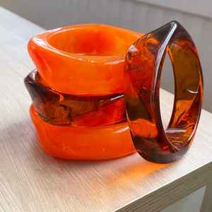 Fabriqué à la main 100% pur laiton Floral Designer large manchette Bracelet réglable Bracelet cadeau pour maman - Product Image 1