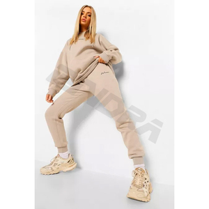 high quality custom logo two piece suit solid color <b>plain</b> <b>tracksuit</b> hoodie men sweatsuit set soft autumn active stylefitgo - Product Image 5