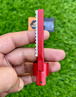 Maquinilla de afeitar profesional para peluquero, cuchillas de un solo borde, anillo de dedo de acero inoxidable, moldeadores de pelo, maquinilla de afeitar adelgazante de alto grado