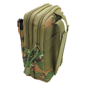 กระเป๋าคาดเอวกันน้ำใช้ได้ทั้งชายและหญิงผ้าอ๊อกฟอร์ดสำหรับกิจกรรมกลางแจ้งตั้งแคมป์ปีนเขาและยุทธวิธีใช้ซิปปิดสายรัดโทรศัพท์มือถือ - Product Image 4