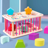 Ensemble de train jouet en bois pour enfants Idée de cadeau éducatif fait main durable Tradebyd
