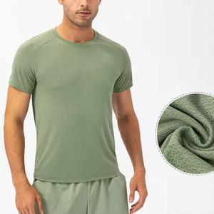 Gran oferta de camisetas deportivas de manga corta para hombre, camisetas transpirables con cuello redondo y estampado personalizado en ZOHAN CREATIONS - Product Image 1