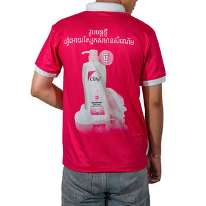 Camiseta Deportiva Hip Hop de Tallas Grandes, Sublimada con Impresión por Transferencia de Calor, Transpirable, de Secado Rápido, Personalizada, Hecha de Spandex/Poliéster - Product Image 5