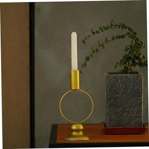 High Quality Metal Candelabra <b>Wedding</b> <b>Candle</b> Holder Metal in Iron Gold Plating Hot Selling <b>Candle</b> Light Stand - Product Image 2