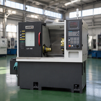 Tour CNC à tourelle avec banc incliné à 30 degrés et base en fonte HT300 pour broches de précision