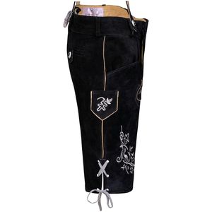 กางเกงเลเดอร์โฮเซินสีสวยยอดนิยม ผลิตจากโพลีเอสเตอร์ เอวสูง ขนาดสั่งตัดได้ สำหรับผู้ชายและเด็กผู้ชาย ใส่ได้ในช่วงฤดูร้อน - Product Image 2