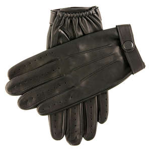 Gants de conduite sportifs unisexes en cuir pleine fleur, design respirant, antidérapant, fonctionnel et élégant, pour propriétaires de voitures de luxe - Product Image 1