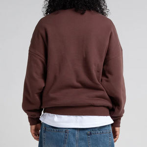 Sudadera de lana personalizada pulóver Elegante ropa de invierno para hombres mujeres jóvenes con logotipo impreso OEM proveedor de ropa informal - Product Image 2