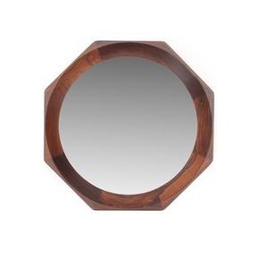 Espejo de metal de pared decorativo redondeado de estilo moderno para el hogar y el hotel hecho a mano por proveedor indio - Product Image 5