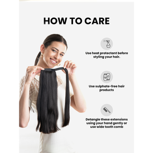 <b>Wrap</b> Around Ponytail Celebrity Ponytail Sleek & Stylish - Product Image 6