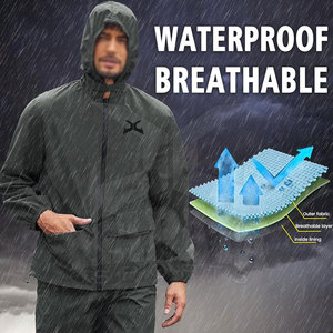 Survêtements coupe-vent longueur genou avec fermeture à cordon en nylon/polyester respirants personnalisés pour hommes et femmes Nouveau printemps - Product Image 5