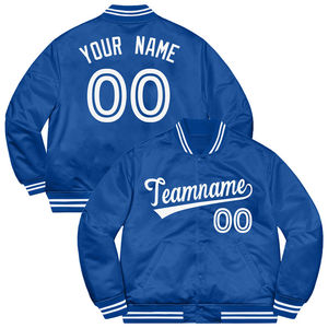 OEM Custom LOGO Streetwear Embroidery Casual Baseball Vintage Letterman Varsity Plus Size Jackets for Men - Product Image 5