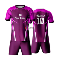 Ensemble de maillots de football pour jeunes et adultes, impression par transfert thermique personnalisée, respirant, séchage rapide, tenue de sport de football