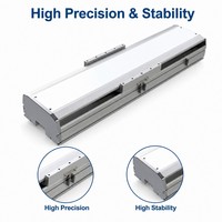 Module de glissière linéaire à vis à billes BSC22, actionneur linéaire électrique avec moteur pas à pas NEMA, rail compact haute rigidité pour machine CNC