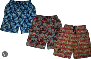 High Street Shorts de sport pour hommes Shorts de plage décontractés imprimés en usine pour l'embarquement de natation OEM solide - Product Image 2