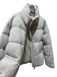 Chaqueta Corta de Invierno para Mujer, Impermeable, Cortavientos y Gruesa |   Abrigo Acolchado de Lujo con Cuello Alto |   Ropa de abrigo de lana cálida de alta calidad - Product Image 5