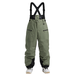 Waterproof Men Women Ski Bib Pants Windproof Breathable Snowboard <b>Overalls</b> <b>Winter</b> Outdoor Insulated High Waist Snow Trousers - Product Image 2