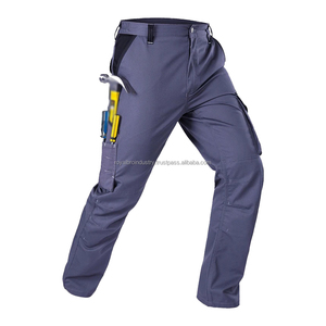 Pantalon de travail fonctionnel pour hommes Pantalon de travail à la mode Pantalon Streetwear pour hommes Pantalon cargo durable à poches multiples - Product Image 3