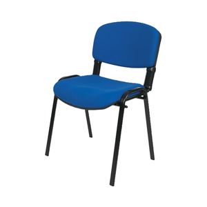 Chaise de salle à manger moderne en tissu avec pieds hybrides en bois et en métal pour usage scolaire et hospitalier, fabriquée en Turquie - Product Image 1