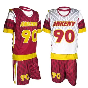 Preisgünstiges individuelles Cricket Netzball Lacrosse Hockey Fußball Rugby Volleyball Trikotuniformen Sublimations-T-Shirts Sportbekleidung Jersey