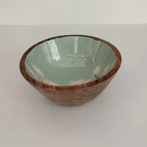 Técnica de horno de cuenco esmaltado de madera para fiestas - Product Image 2