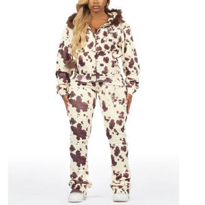 Conjunto Deportivo para Mujer, Corte Ajustado, Tela Elástica, Sudadera con Capucha y Pantalones para un Estilo de Vida Moderno y Activo - Product Image 5