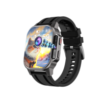 Maxtop jam tangan pintar olahraga AMOLED, arloji Cerdas HD 2.04 inci 4g dengan kartu Sim Android Ios untuk pria dan wanita