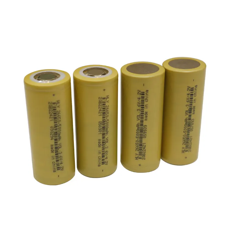 Best-seller Lithium Battery NCM 26650 3.6V 5000mAh High-end Quality Supply Factory Price For EVS