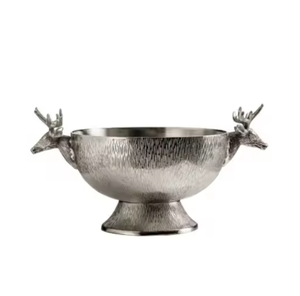 Cubo de hielo de Metal estructurado con renos de alta calidad para fiestas, Bar de bodas, diseño exquisito, superventas, tinas de bebidas, decoración de Navidad - Product Image 2