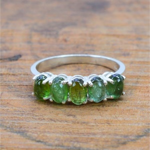 Blue Sunstone Luxury Wedding <b>Rings</b> 925 Sterling <b>Silver</b> Handmade Fine <b>Silver</b> Indian Jewelry Bezel <b>Set</b> - Product Image 3