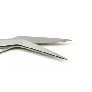 Haute qualité en acier inoxydable manuel Iris angulaire gomme ciseaux Suture de tissus dissection outils ophtalmiques dentaires chirurgicaux - Product Image 2